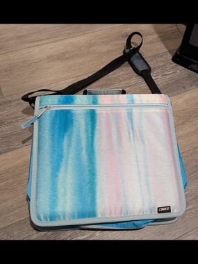 Case-It Pastel Watercolor Bag - Blue & Pink